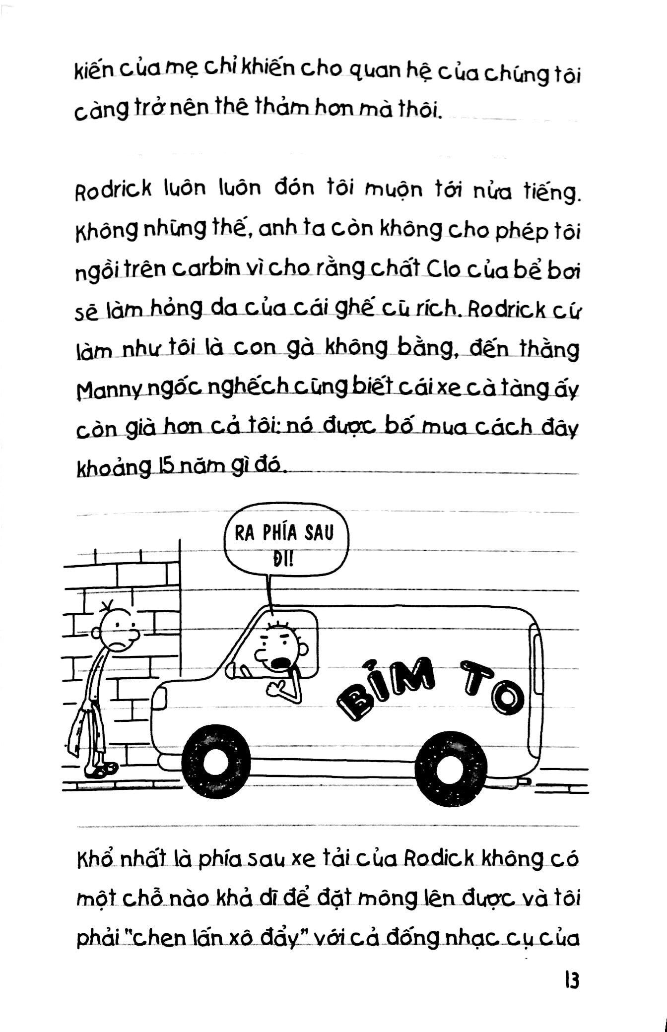 bộ nhật ký chú bé nhút nhát - tập 2: luật của rodrick (tái bản) - Ảnh 9