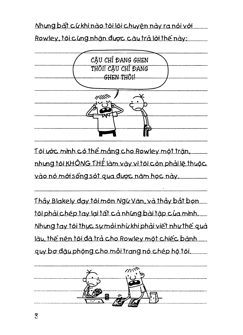 bộ nhật ký chú bé nhút nhát - tập 8: thánh nhọ (tái bản) - Ảnh 9