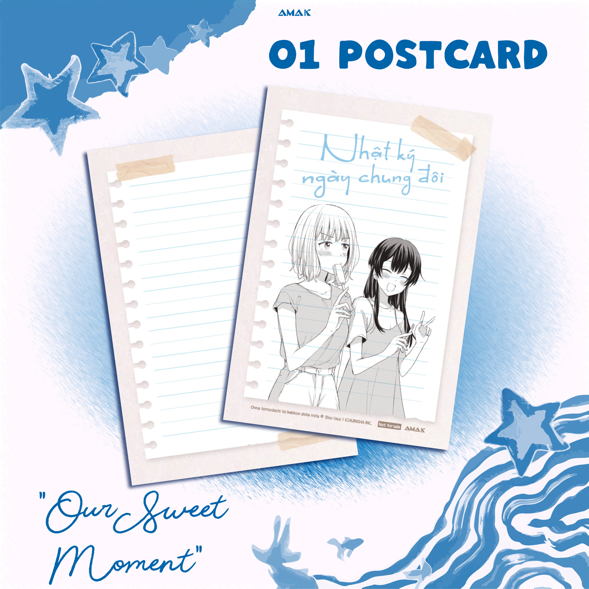 Bộ Nhật Ký Ngày Chung Đôi - Tập 3 - Tặng Kèm Postcard “Our Sweet Moment” + PVC Card “Beautiful In White” - Ảnh 3