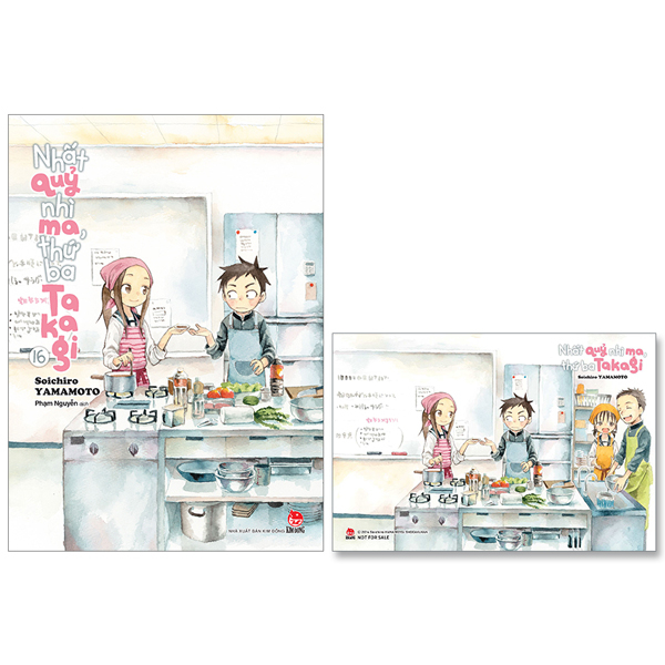 Bộ Nhất Quỷ Nhì Ma, Thứ Ba Takagi - Tập 16 - Tặng Kèm Postcard