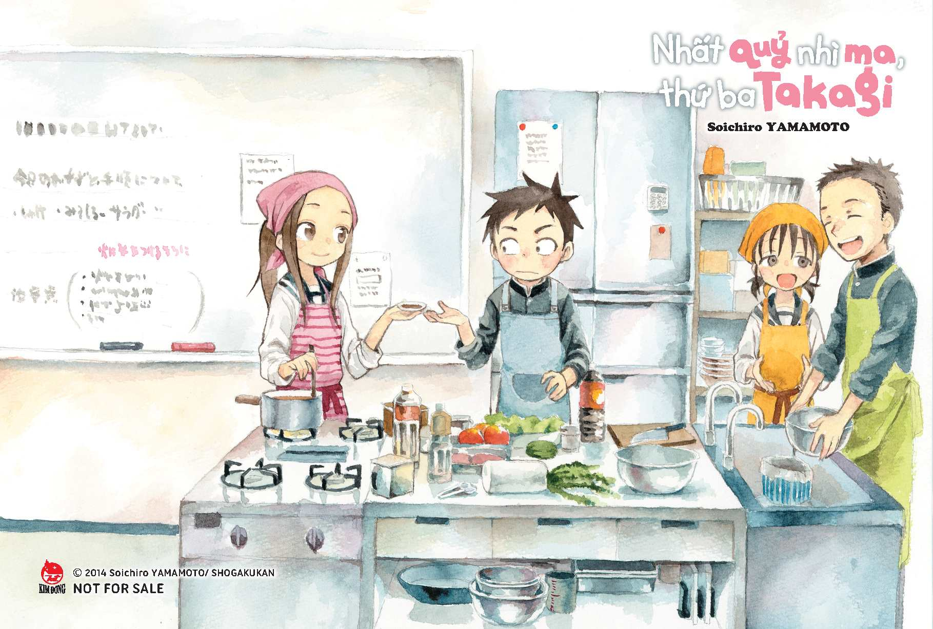 Bộ Nhất Quỷ Nhì Ma, Thứ Ba Takagi - Tập 16 - Tặng Kèm Postcard - Ảnh 3