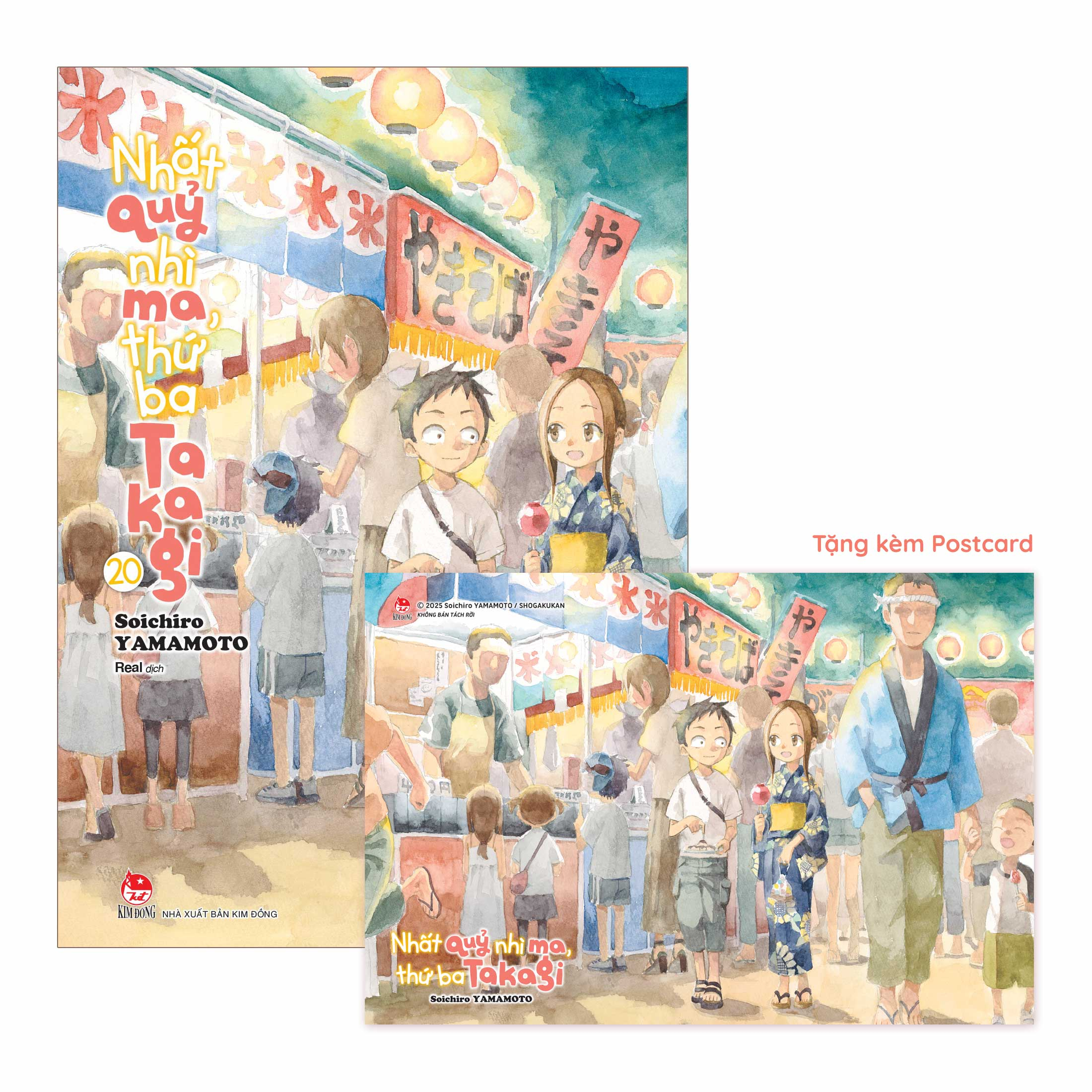 Bộ Nhất Quỷ Nhì Ma, Thứ Ba Takagi - Tập 20 - Tặng Kèm Postcard - Ảnh 2