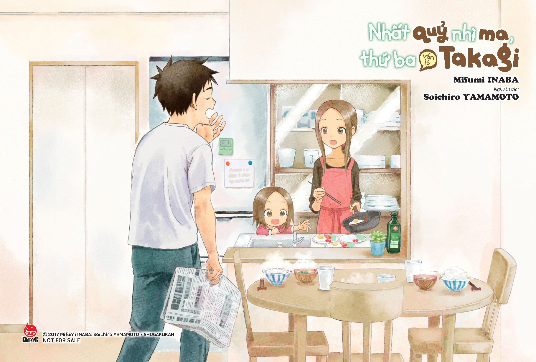 Bộ Nhất Quỷ Nhì Ma, Thứ Ba (Vẫn Là) Takagi - Tập 16 - Tặng Kèm Postcard - Ảnh 3