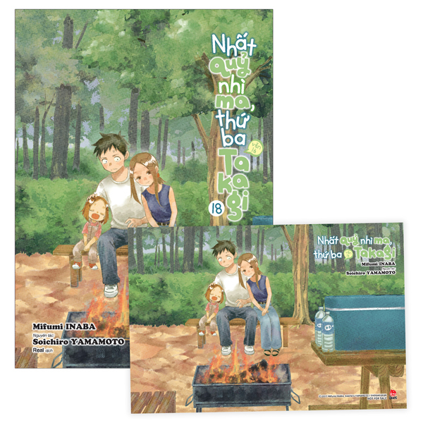 Bộ Nhất Quỷ Nhì Ma, Thứ Ba (Vẫn Là) Takagi - Tập 18 - Tặng Kèm Postcard