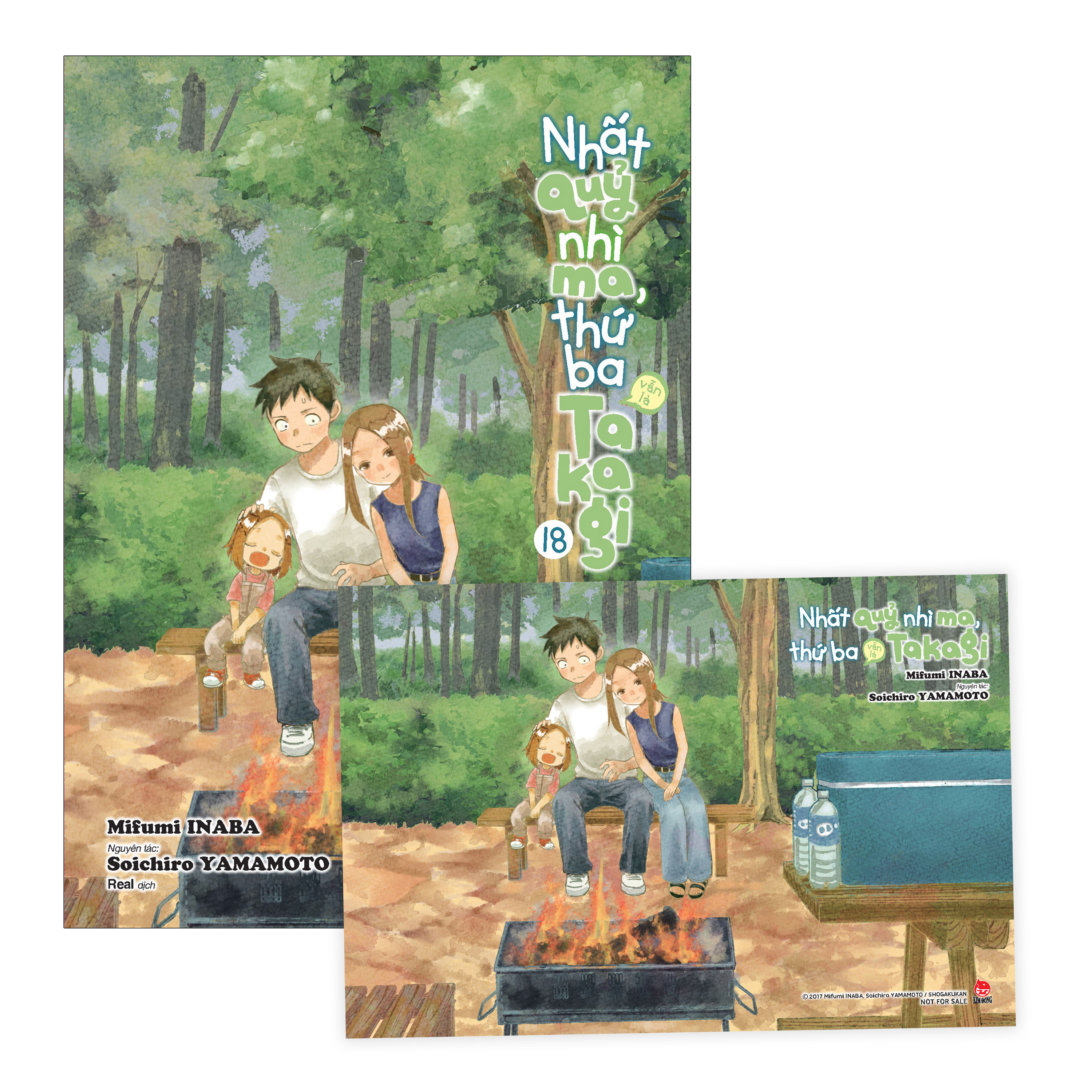 Bộ Nhất Quỷ Nhì Ma, Thứ Ba (Vẫn Là) Takagi - Tập 18 - Tặng Kèm Postcard - Ảnh 2