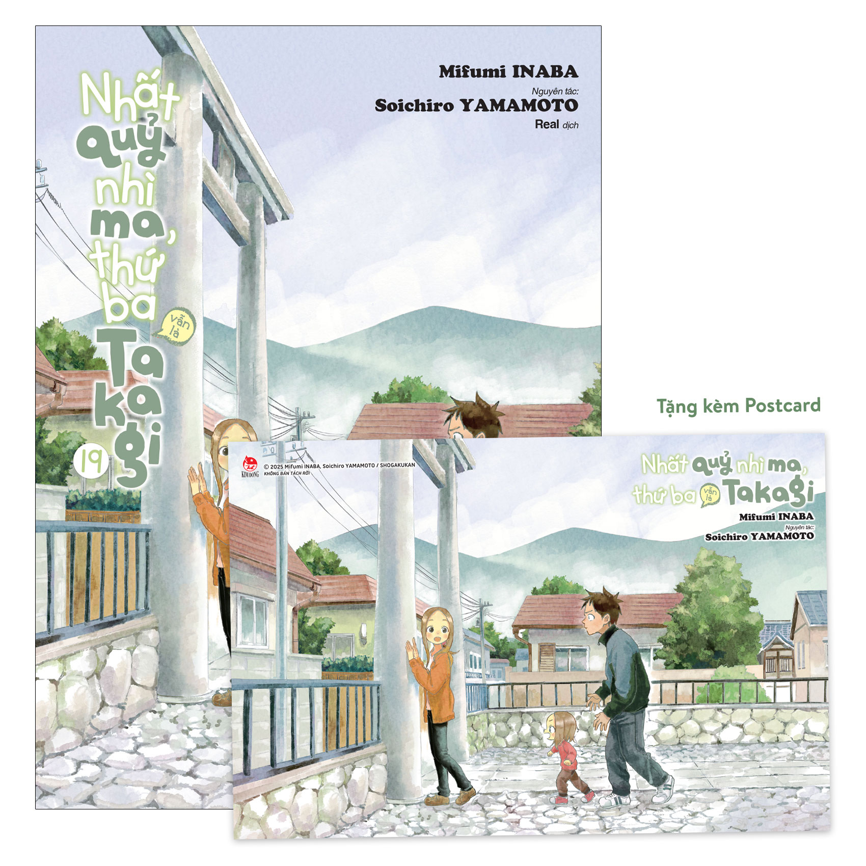 Bộ Nhất Quỷ Nhì Ma, Thứ Ba (Vẫn Là) Takagi - Tập 19 - Tặng Kèm Postcard - Ảnh 2