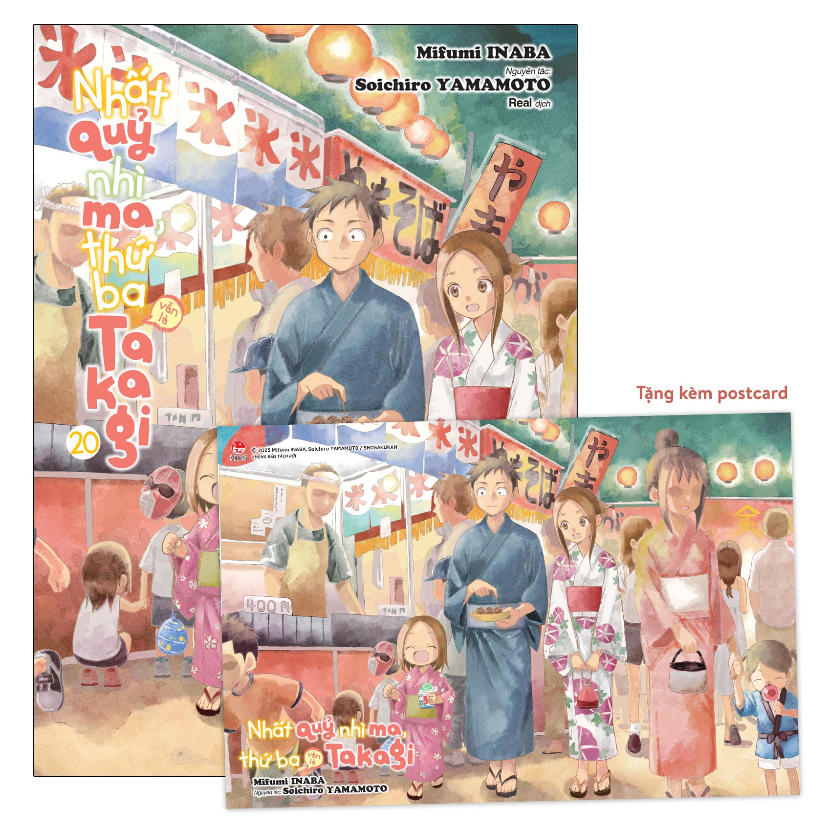 Bộ Nhất Quỷ Nhì Ma, Thứ Ba (Vẫn Là) Takagi - Tập 20 - Tặng Kèm Postcard - Ảnh 2