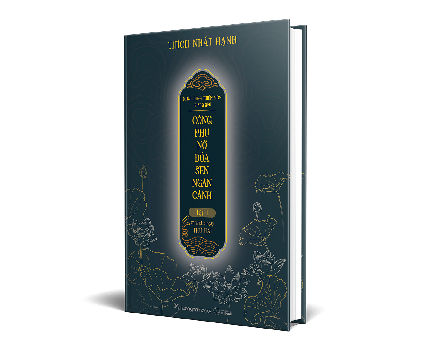 bộ nhật tụng thiền môn giảng giải - công phu nở đóa sen ngàn cánh - tập 1: công phu ngày thứ hai - bìa cứng - Ảnh 3