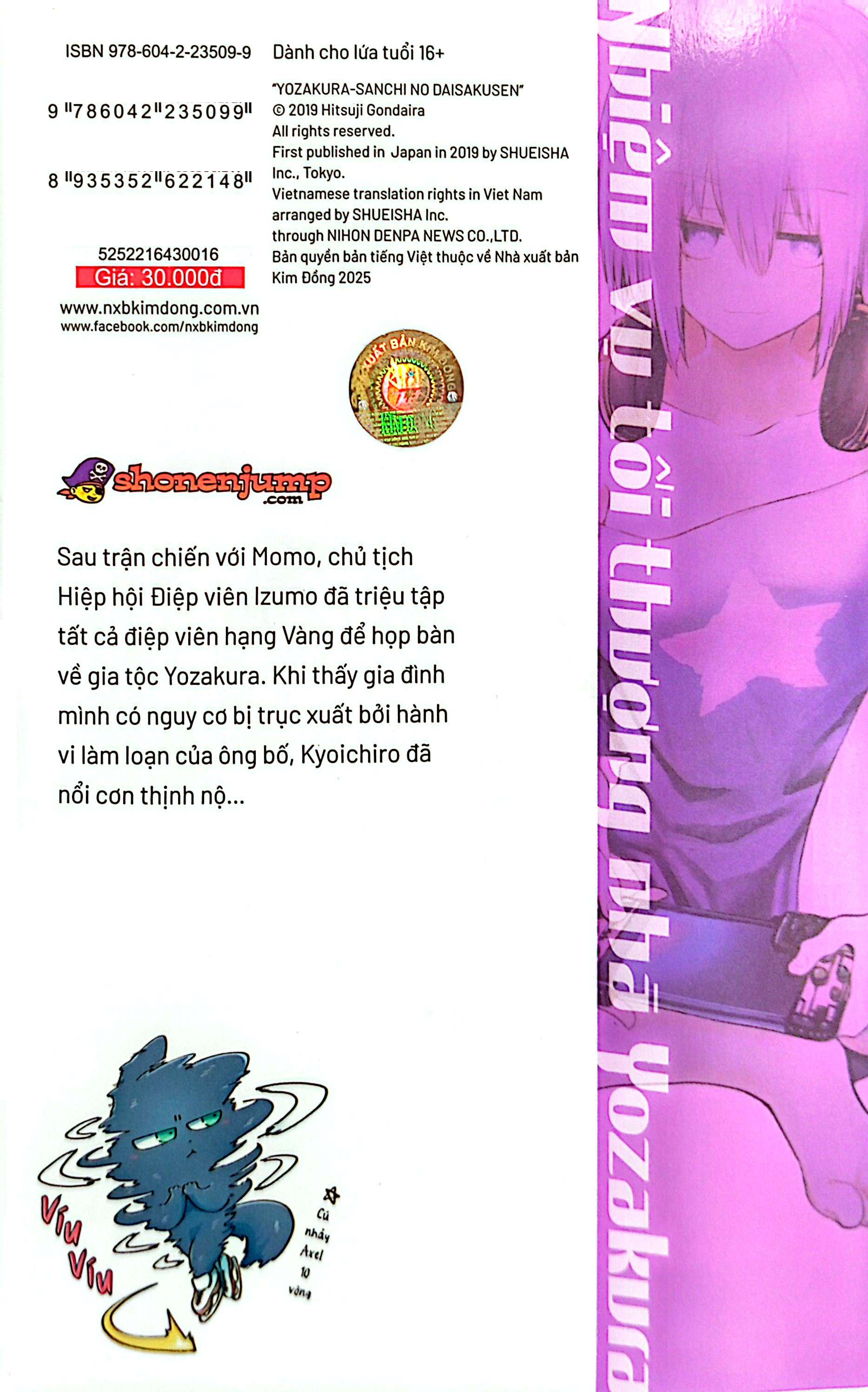 Bộ Nhiệm Vụ Tối Thượng Nhà Yozakura - Tập 16 - Hội Nghị Điệp Viên Hạng Vàng - Ảnh 9