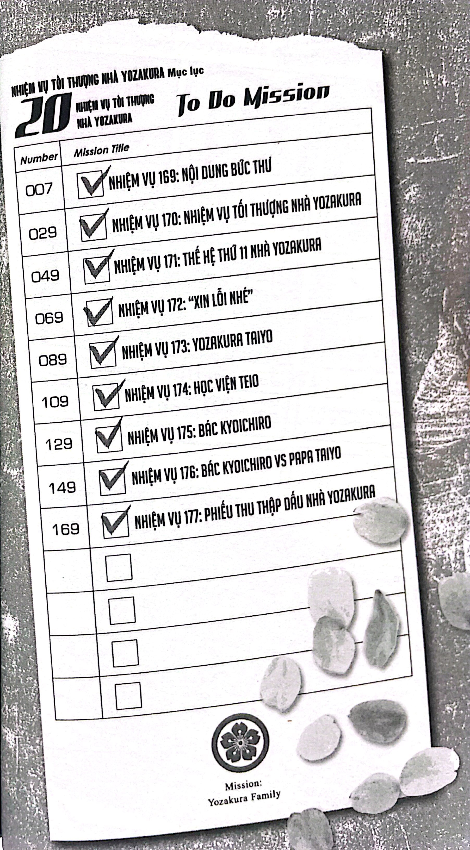 Bộ Nhiệm Vụ Tối Thượng Nhà Yozakura - Tập 20 - Nhiệm Vụ Tối Thượng Nhà Yozakura - Ảnh 4