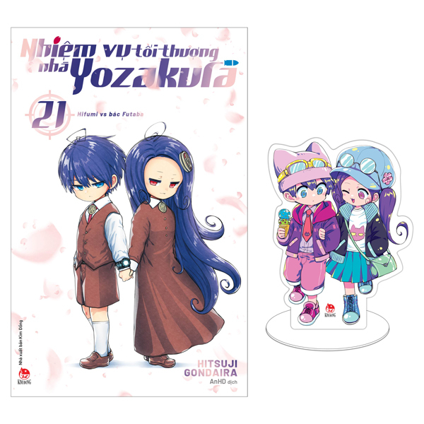 Bộ Nhiệm Vụ Tối Thượng Nhà Yozakura - Tập 21 - Hifumi Vs Bác Futaba - Tặng Kèm Standee Chân Đế Ivory