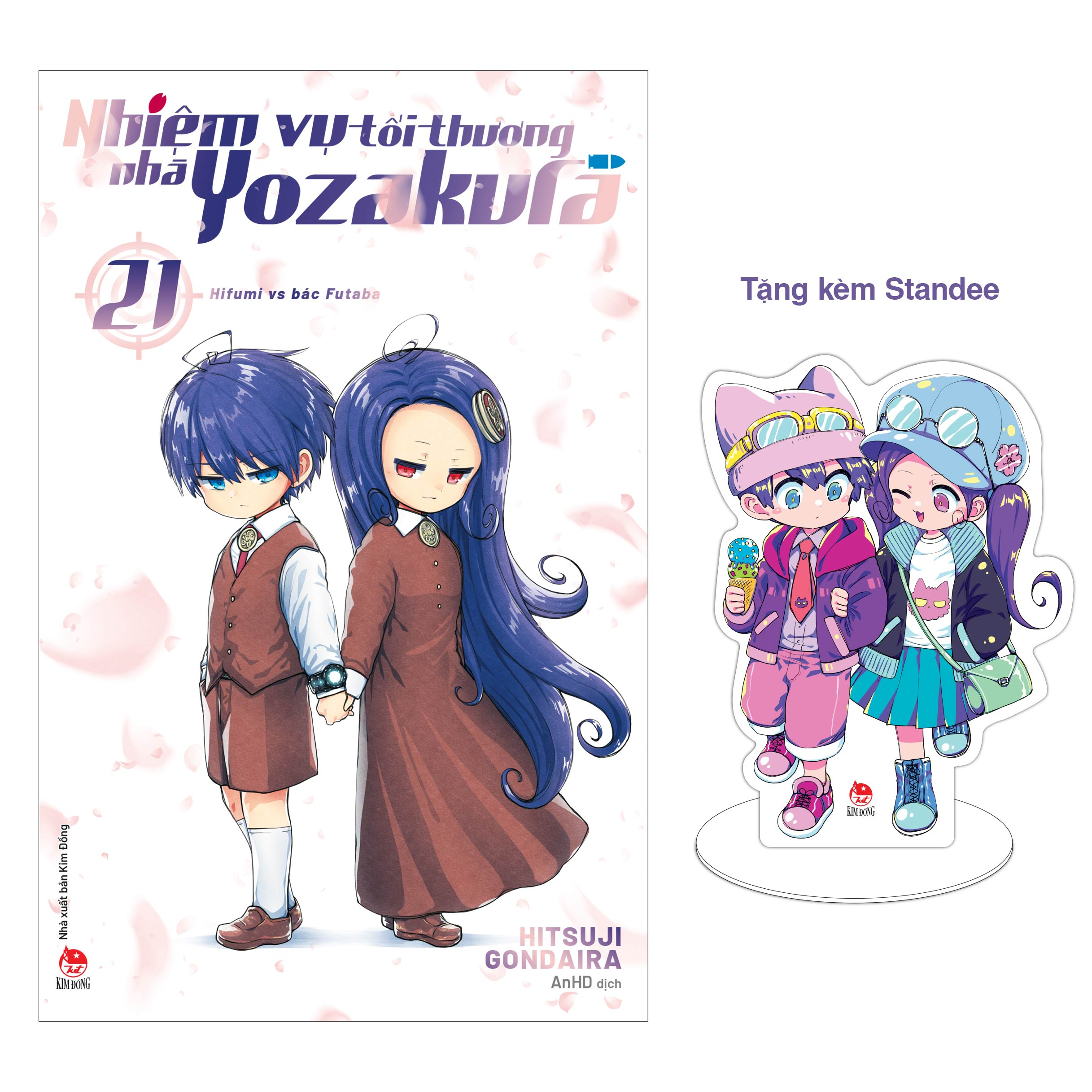 Bộ Nhiệm Vụ Tối Thượng Nhà Yozakura - Tập 21 - Hifumi Vs Bác Futaba - Tặng Kèm Standee Chân Đế Ivory - Ảnh 2