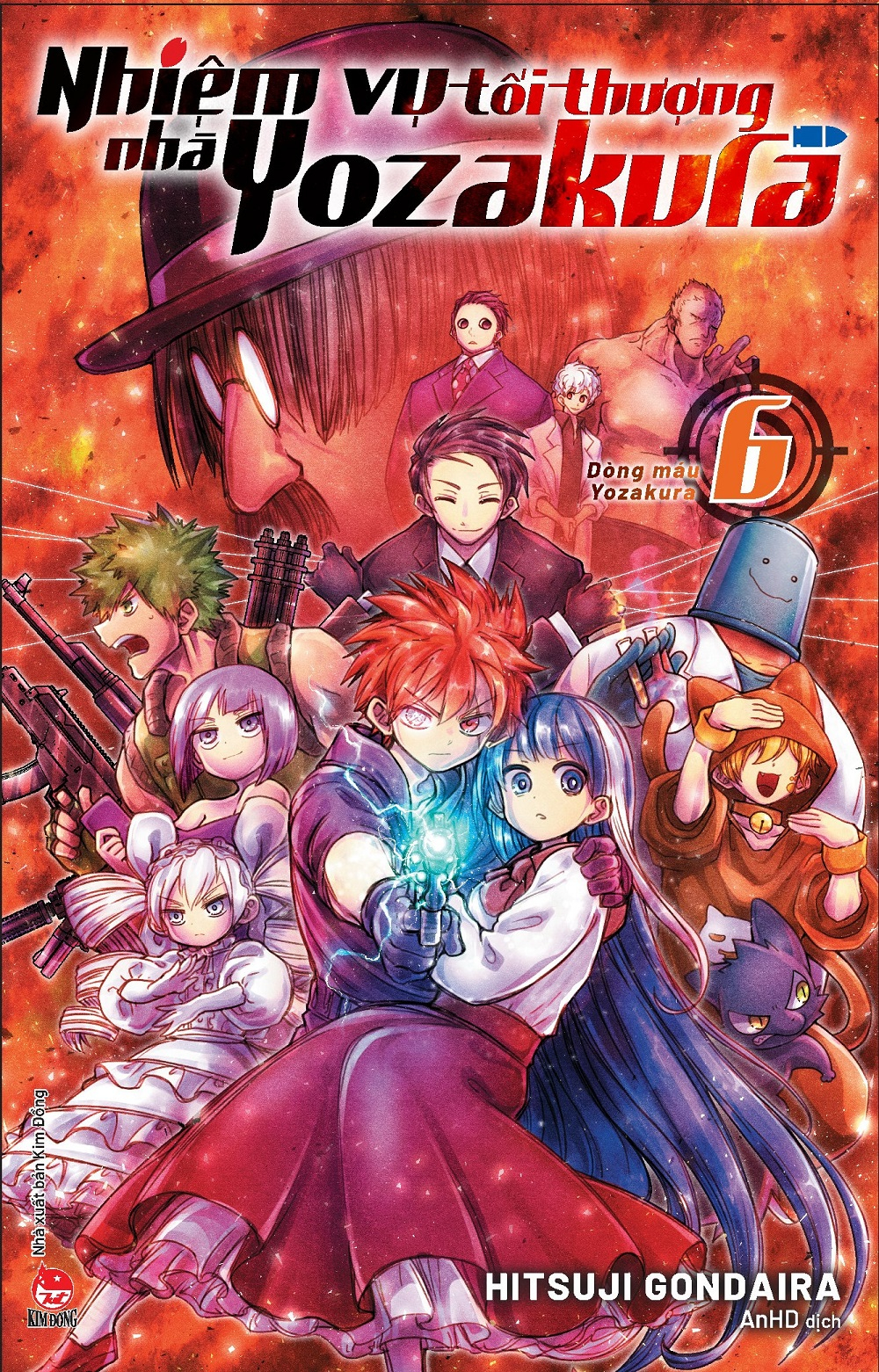 bộ nhiệm vụ tối thượng nhà yozakura - tập 6 - dòng máu yozakura - Ảnh 2