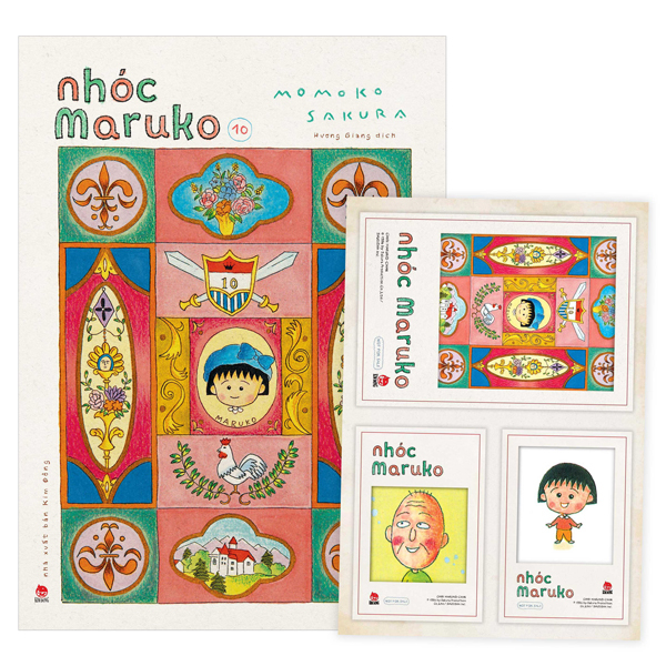 Bộ Nhóc Maruko - Tập 10 - Tặng Kèm Set Postcard Polaroid