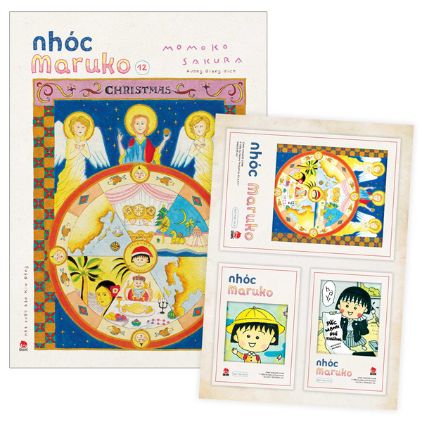 Bộ Nhóc Maruko - Tập 12 - Tặng Kèm Set Postcard Polaroid