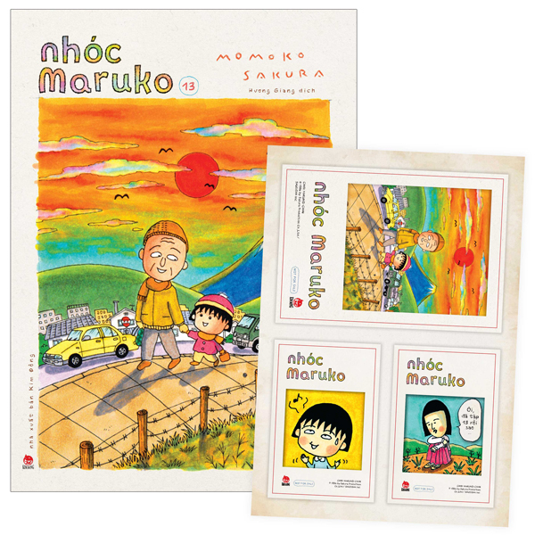 Bộ Nhóc Maruko - Tập 13 - Tặng Kèm Set Postcard Polaroid