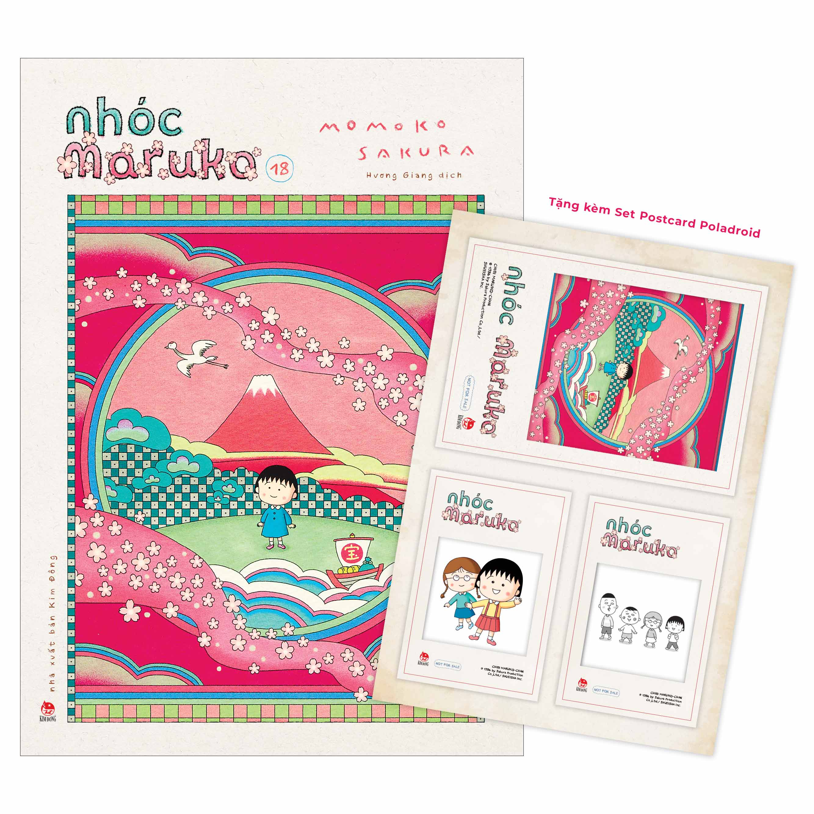 Bộ Nhóc Maruko - Tập 18 - Tặng Kèm Set Postcard Polaroid - Ảnh 2