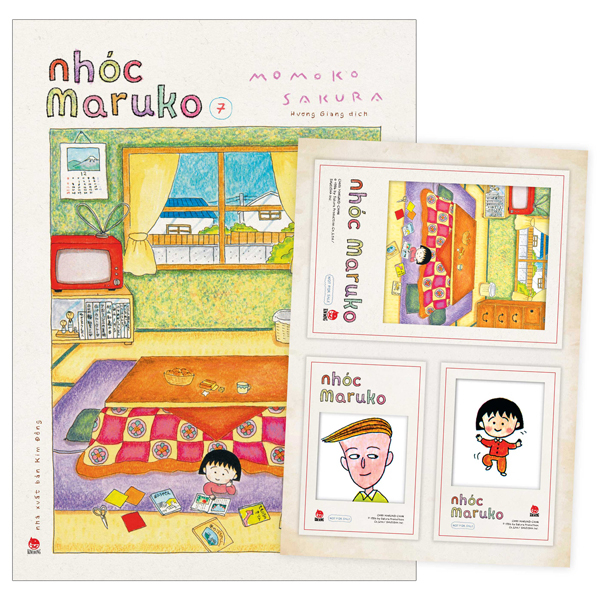 Bộ Nhóc Maruko - Tập 7 - Tặng Kèm Set Card Polaroid