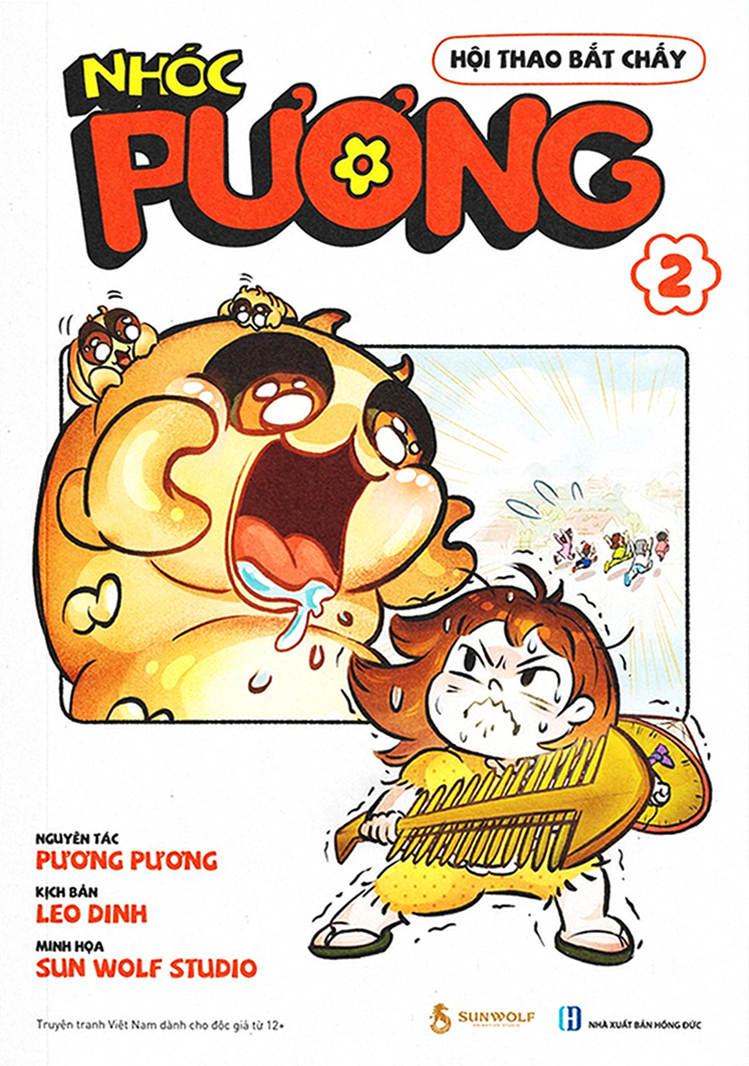 Bộ Nhóc Pương - Tập 2 - Hội Thao Bắt Chấy - Bản Đặc Biệt - Tặng Kèm 1 Postcard + 1 Móc Khóa + 3 Badge - Ảnh 2