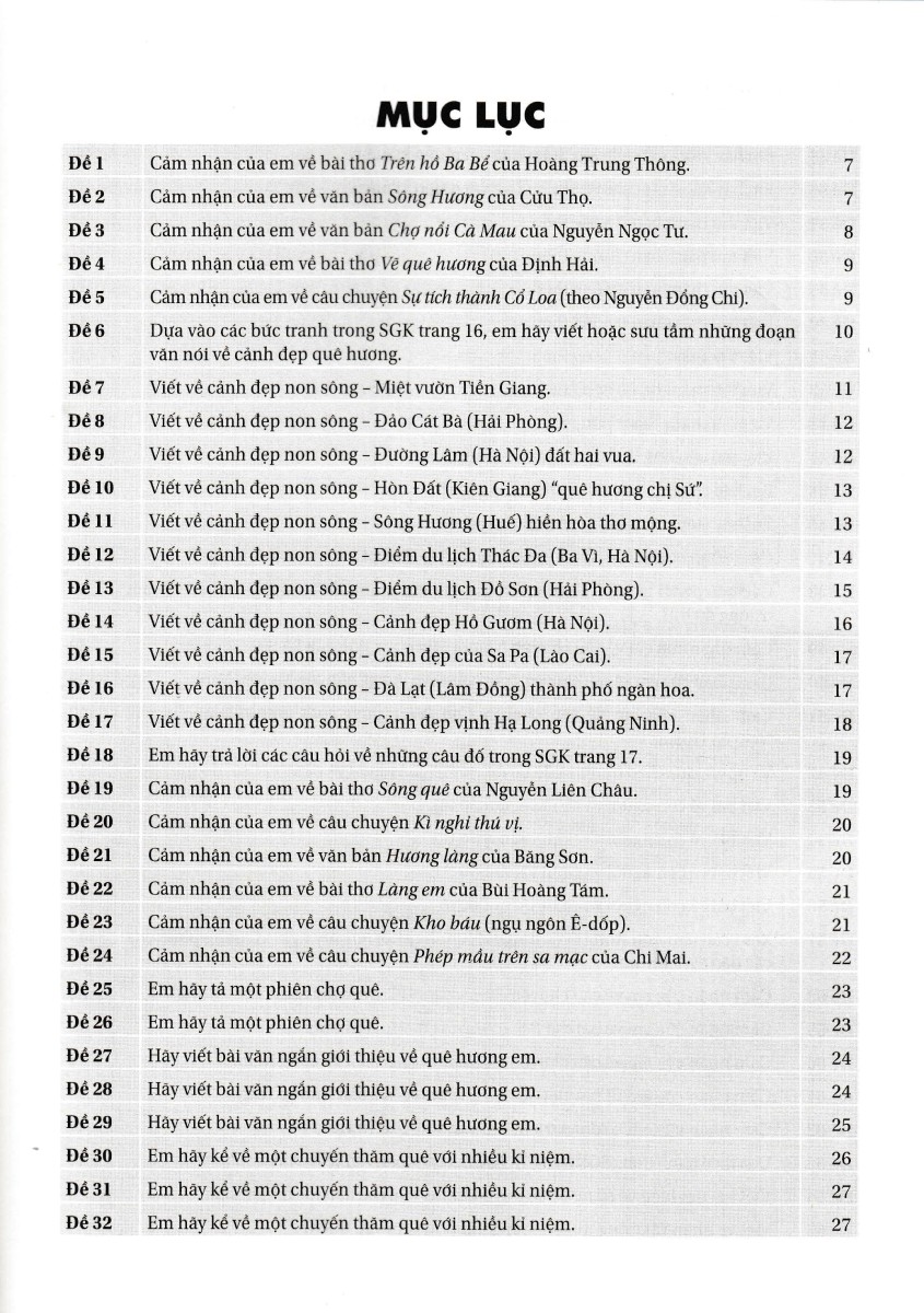 Bộ Những Bài Làm Văn Mẫu 3 - Tập 2 (Cánh Diều) - Ảnh 3