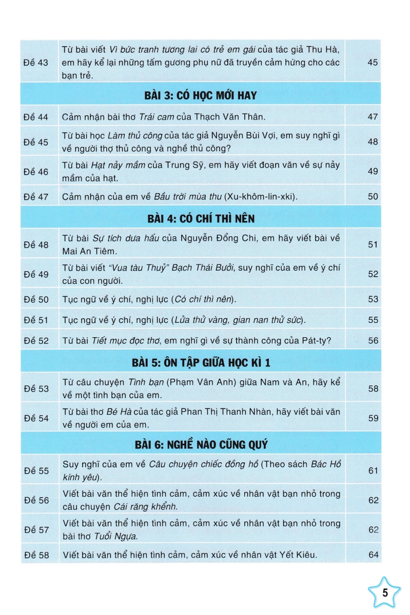 Bộ Những Bài Làm Văn Mẫu 5 - Tập 2 (Cánh Diều) - Ảnh 6
