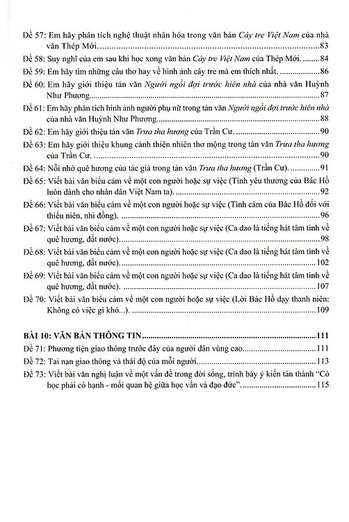 Bộ Những Bài Văn Mẫu Lớp 7 - Tập 2 (Bộ Sách Cánh Diều) - Ảnh 9