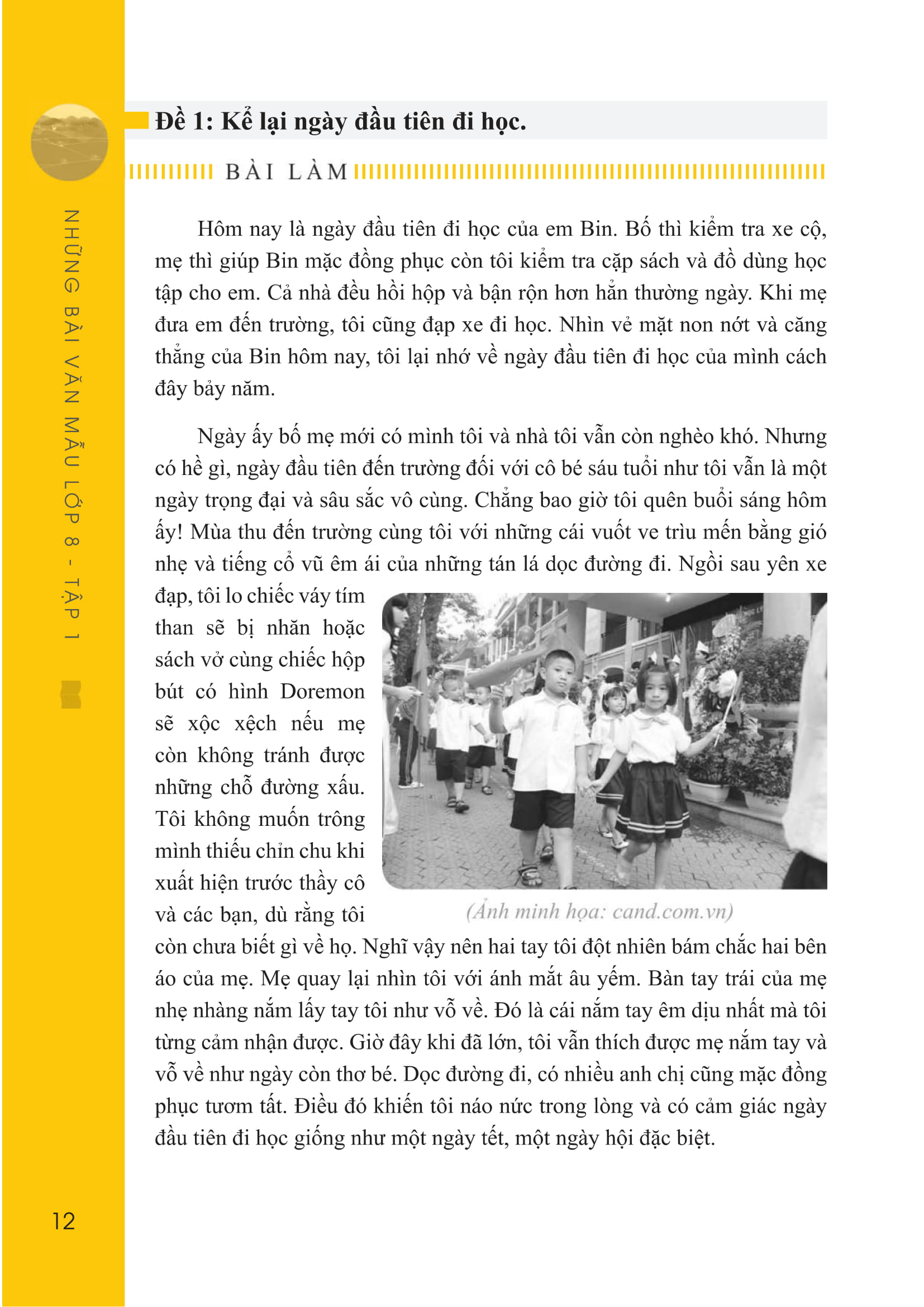 bộ những bài văn mẫu lớp 8 - tập 1 - Ảnh 13