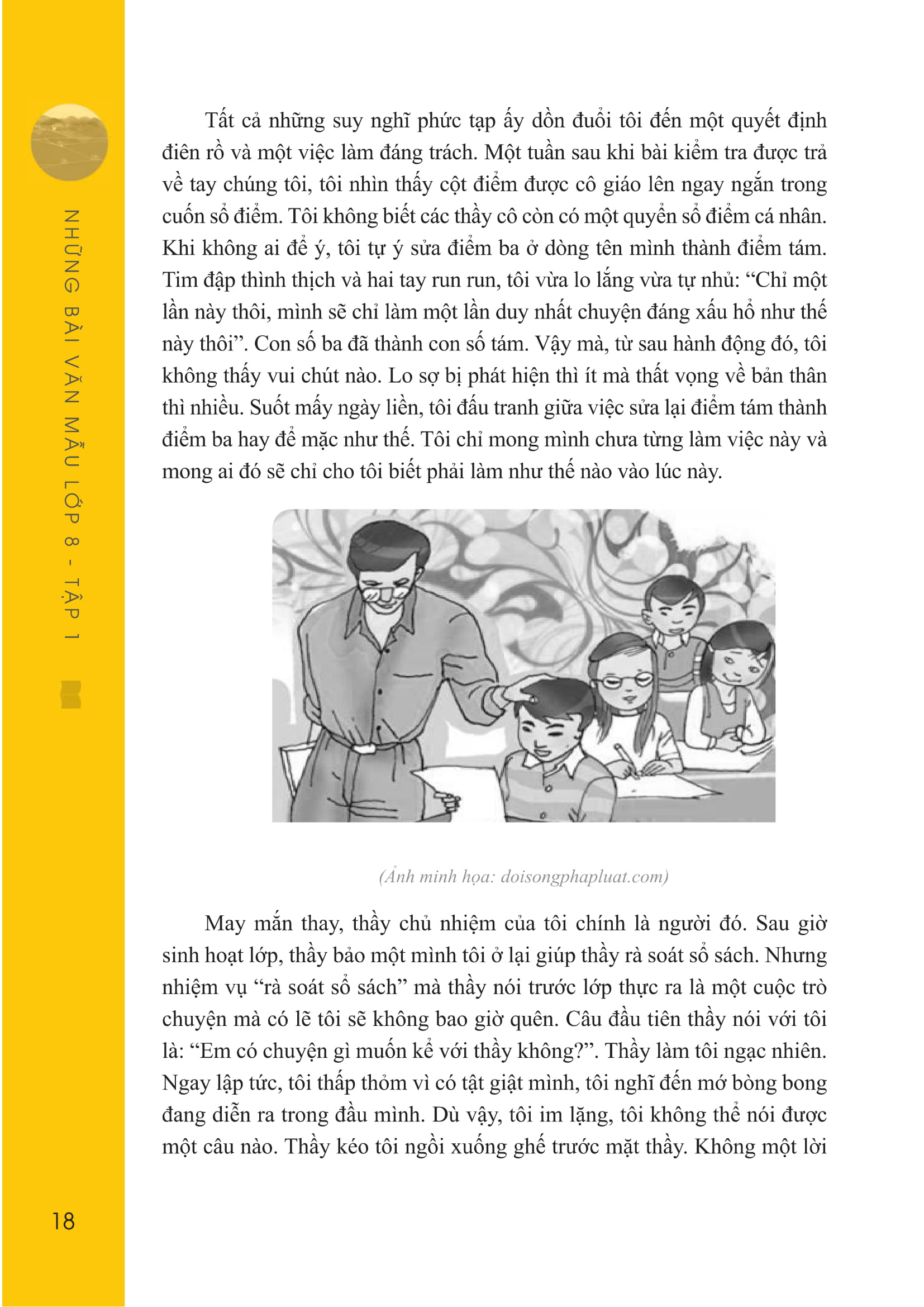 bộ những bài văn mẫu lớp 8 - tập 1 - Ảnh 19