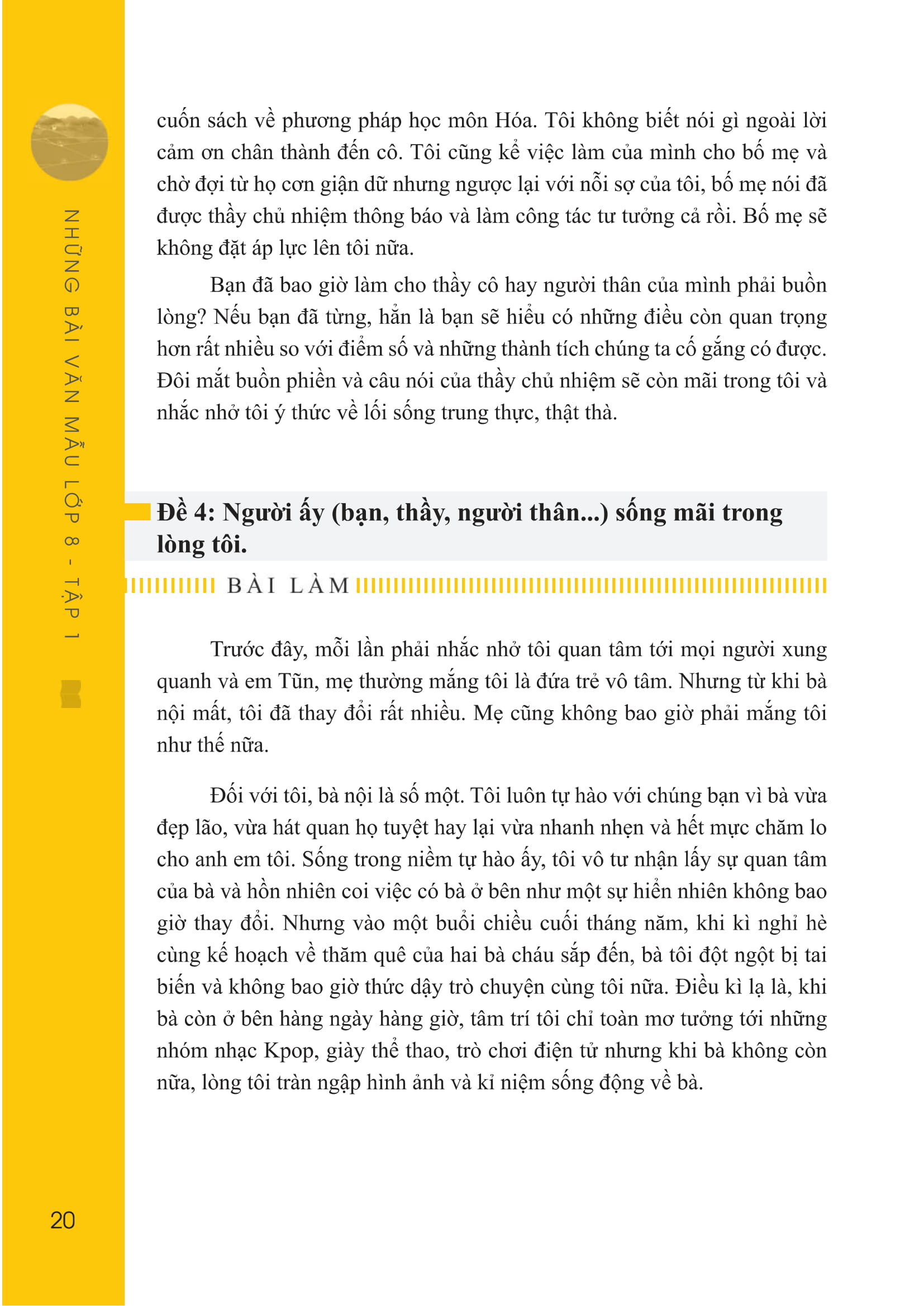 bộ những bài văn mẫu lớp 8 - tập 1 - Ảnh 21