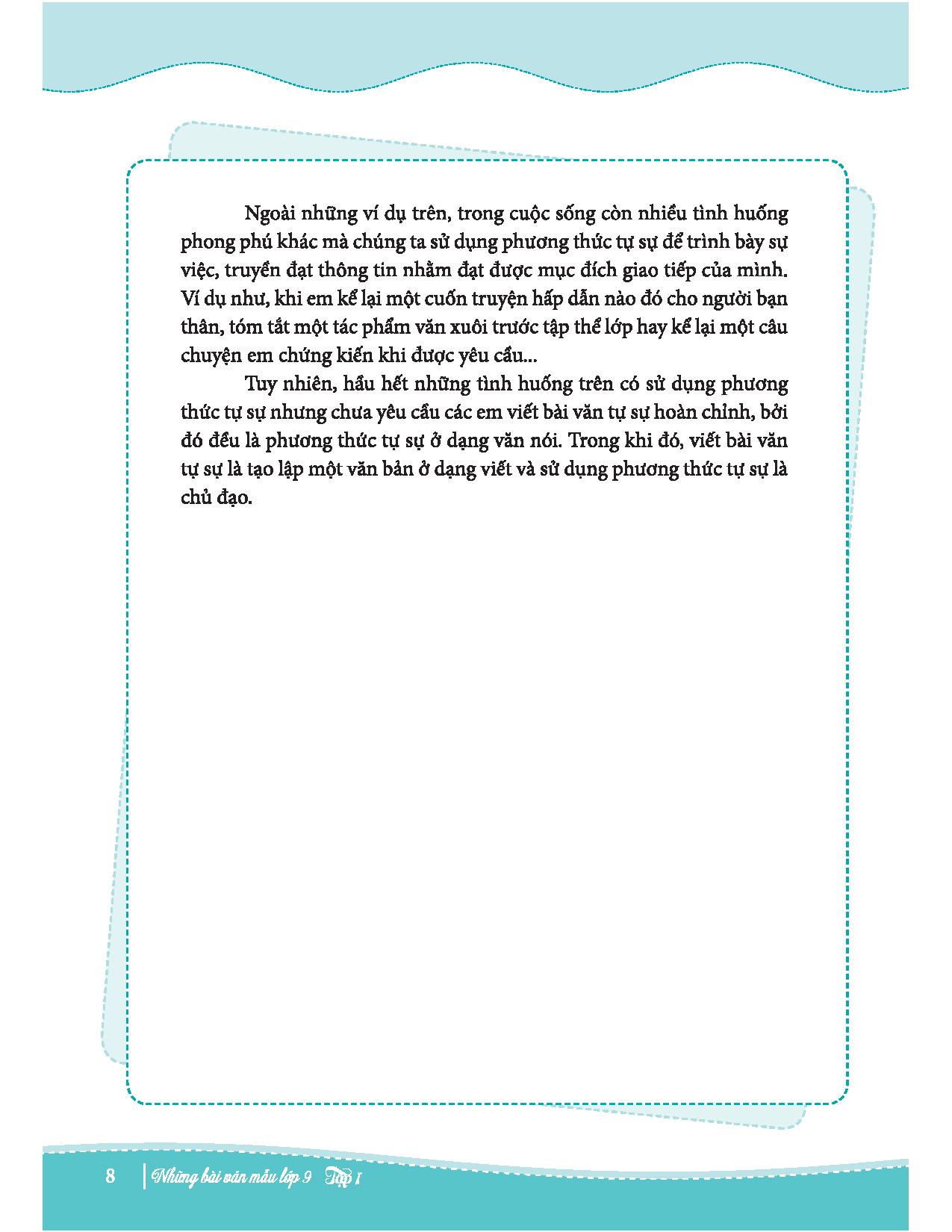 bộ những bài văn mẫu lớp 9 - tập 1 - Ảnh 7