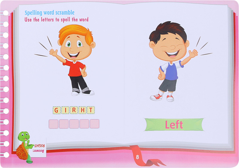 bộ những cặp từ vựng trái nghĩa và trò chơi ghép chữ - opposite words in pictures (tập 1) - Ảnh 10