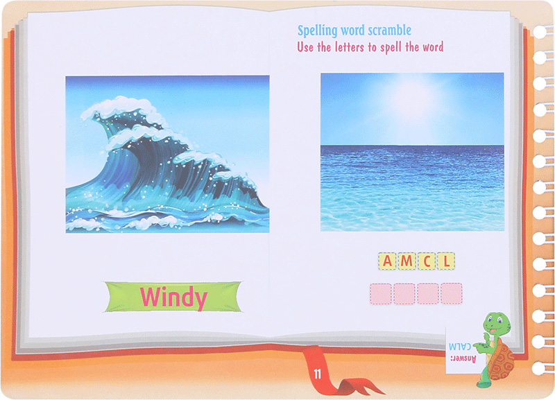 bộ những cặp từ vựng trái nghĩa và trò chơi ghép chữ - opposite words in pictures (tập 1) - Ảnh 13