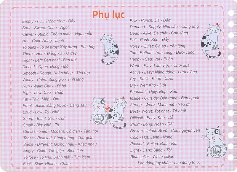 bộ những cặp từ vựng trái nghĩa và trò chơi ghép chữ - opposite words in pictures (tập 1) - Ảnh 3