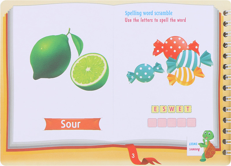 bộ những cặp từ vựng trái nghĩa và trò chơi ghép chữ - opposite words in pictures (tập 1) - Ảnh 5