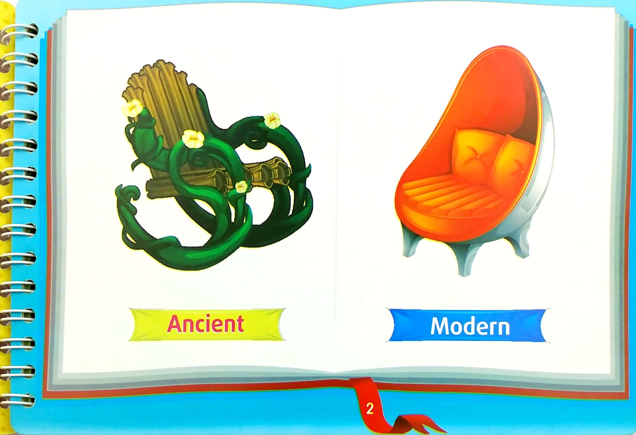 bộ những cặp từ vựng trái nghĩa và trò chơi ghép chữ - opposite words in pictures (tập 2) - Ảnh 3