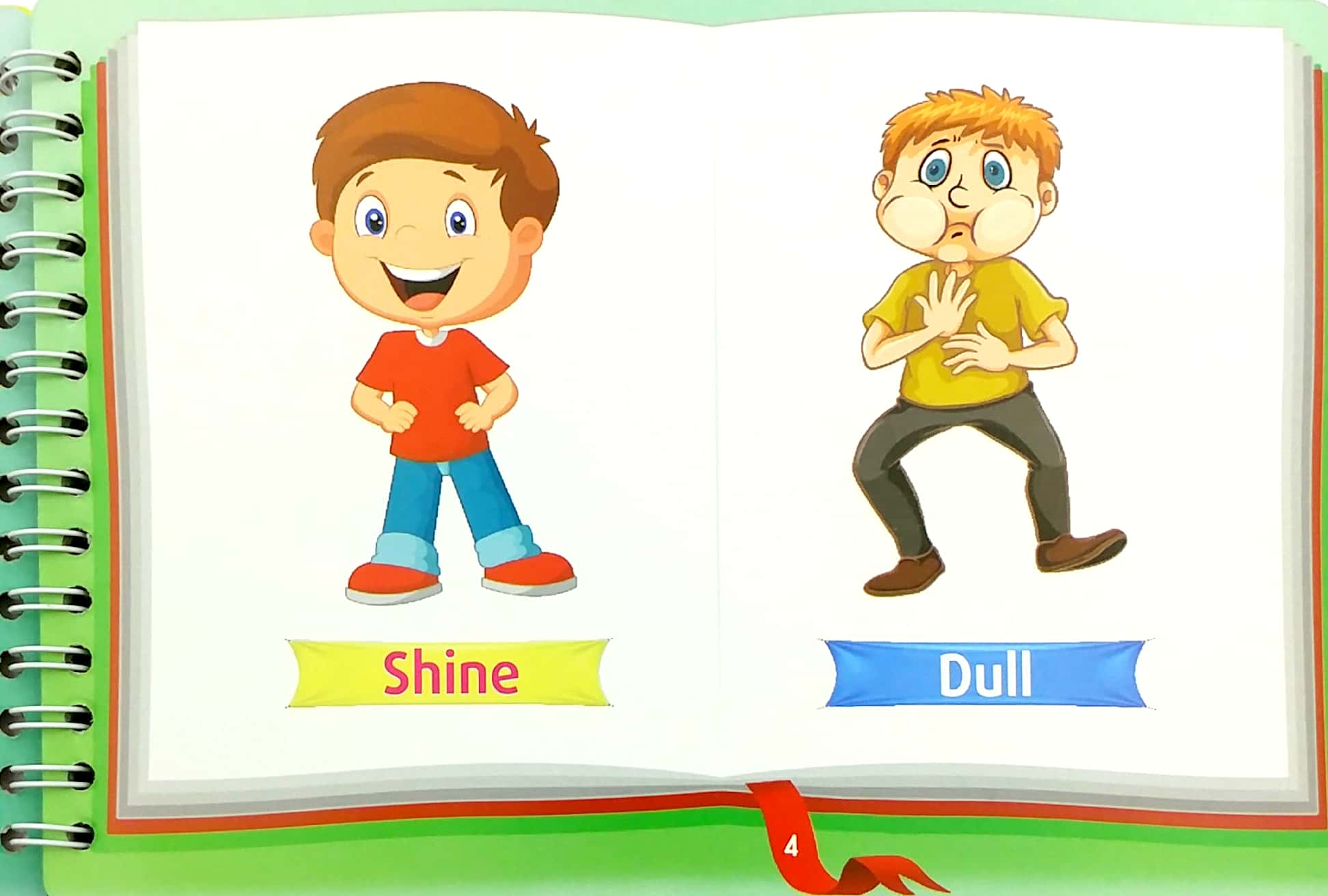 bộ những cặp từ vựng trái nghĩa và trò chơi ghép chữ - opposite words in pictures (tập 2) - Ảnh 5