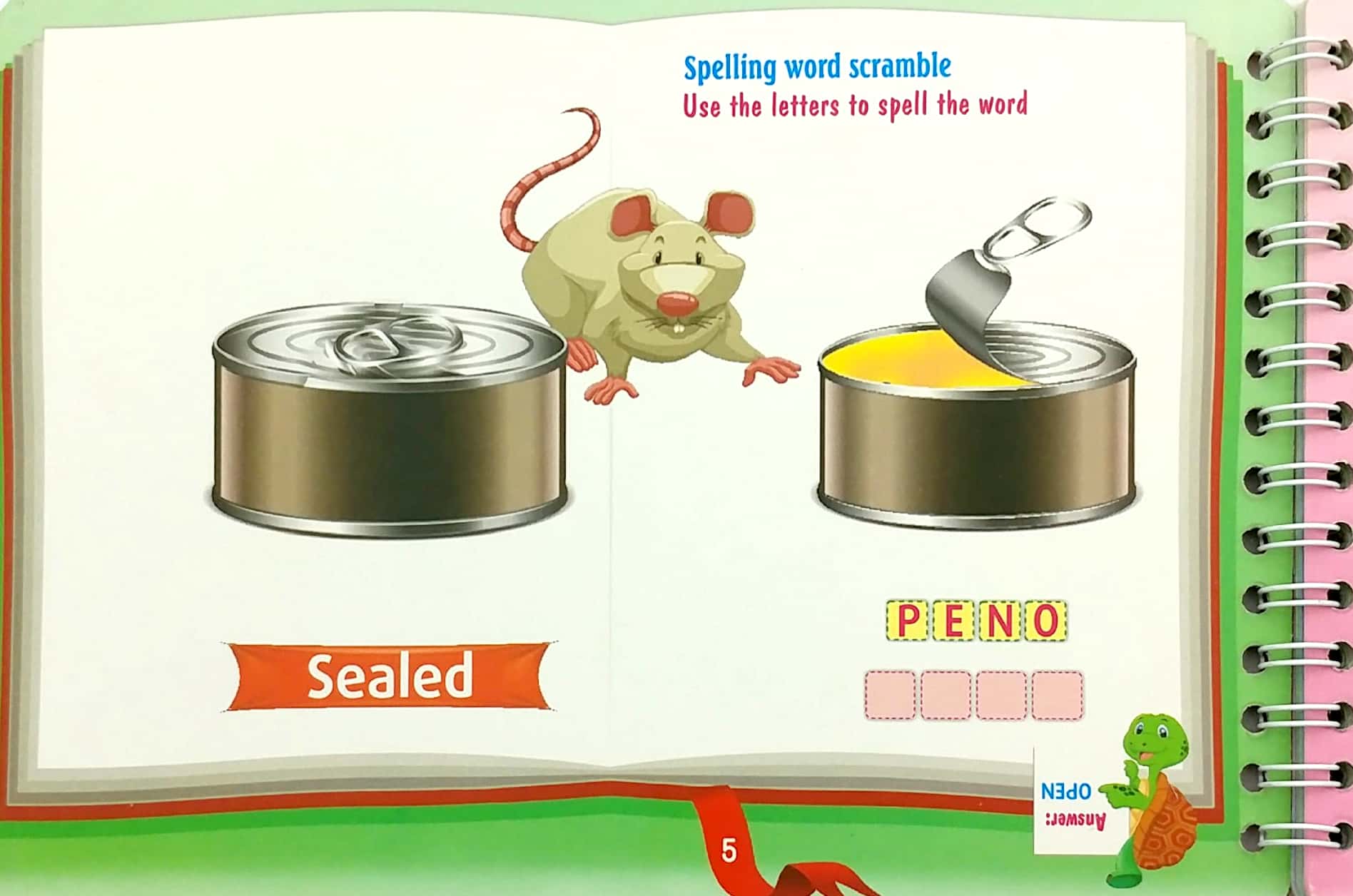 bộ những cặp từ vựng trái nghĩa và trò chơi ghép chữ - opposite words in pictures (tập 2) - Ảnh 6