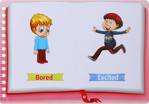 bộ những cặp từ vựng trái nghĩa và trò chơi ghép chữ - opposite words in pictures (tập 3) - Ảnh 12