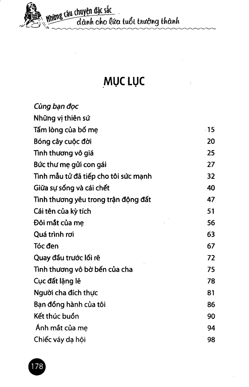 bộ những câu chuyện đặc sắc dành cho lứa tuổi trưởng thành - tập 1 - Ảnh 5