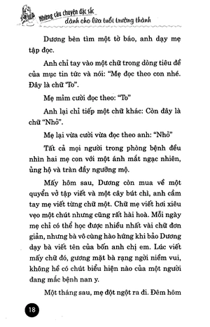 bộ những câu chuyện đặc sắc dành cho lứa tuổi trưởng thành - tập 2 - Ảnh 18