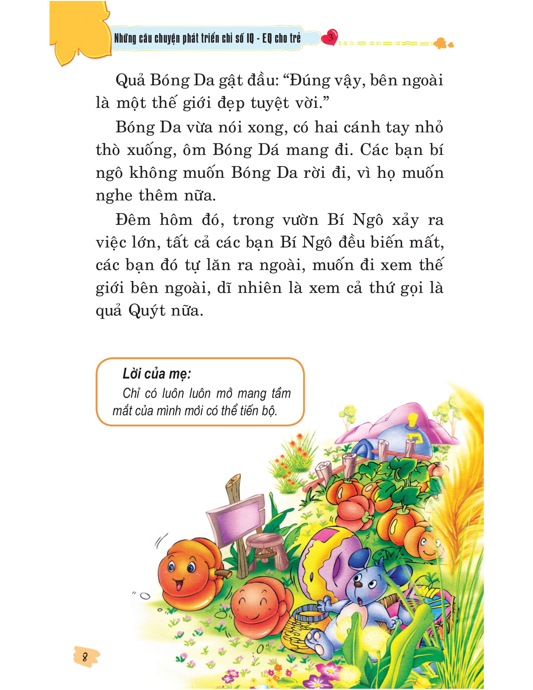 bộ những câu chuyện phát triển chỉ số iq-eq cho trẻ - tập 3 (tái bản) - Ảnh 7