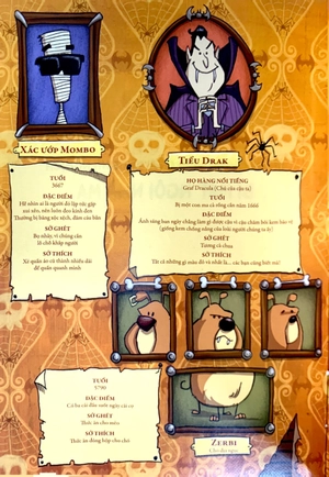 bộ những người bạn quái vật tinh nghịch - tập 1 - bí mật ngôi nhà ma - Ảnh 3