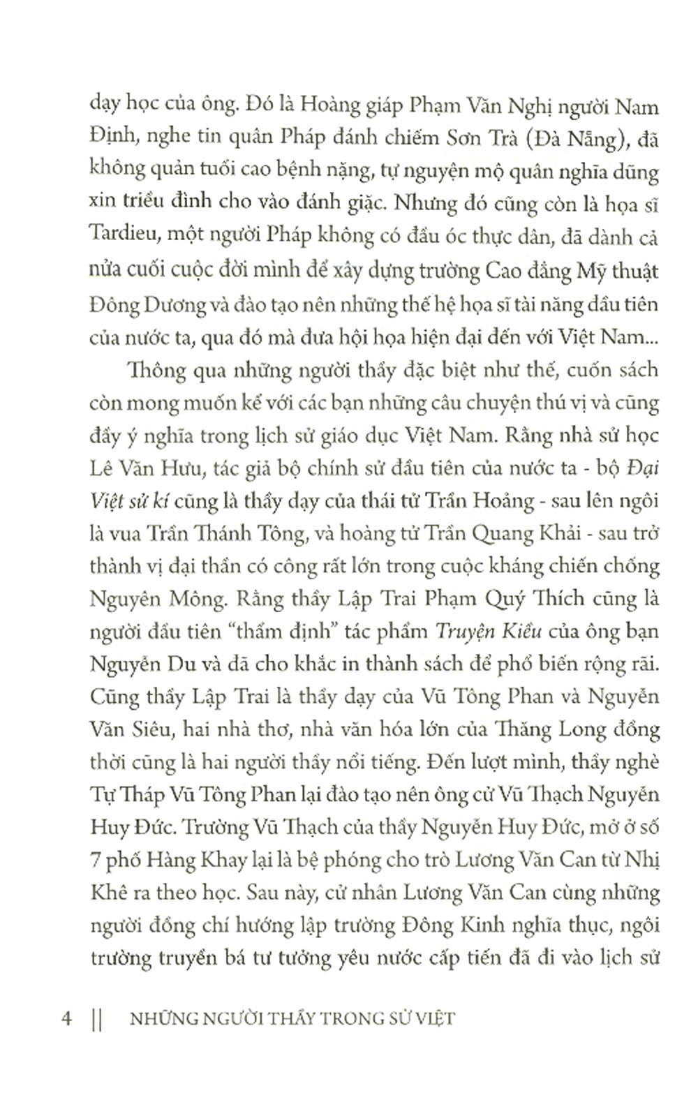 bộ những người thầy trong sử việt - tập 1 (tái bản 2023) - Ảnh 4