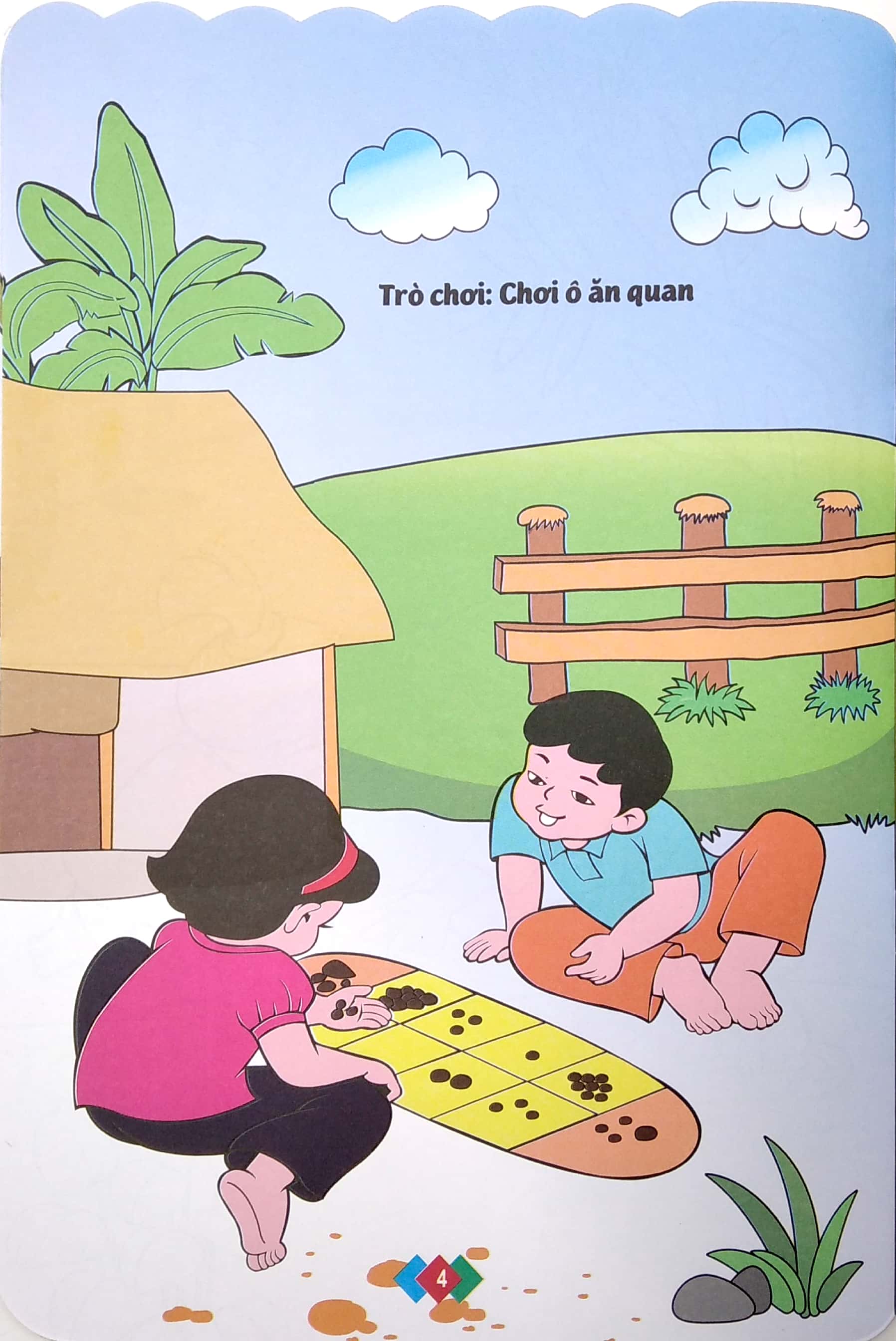 bộ những trò chơi dân gian - sắc màu tuổi thơ - tập 1 - Ảnh 6