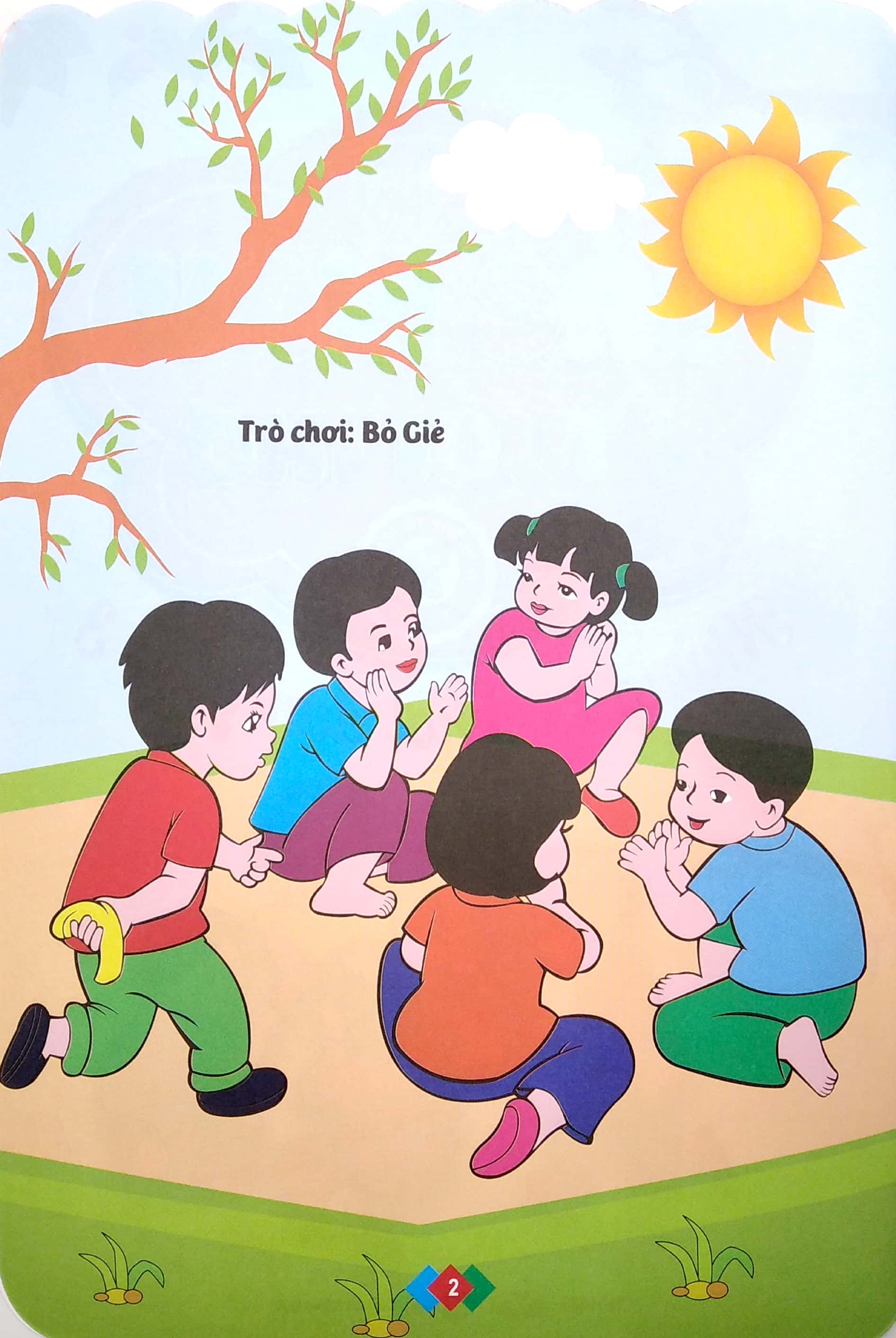 bộ những trò chơi dân gian - sắc màu tuổi thơ - tập 3 - Ảnh 3