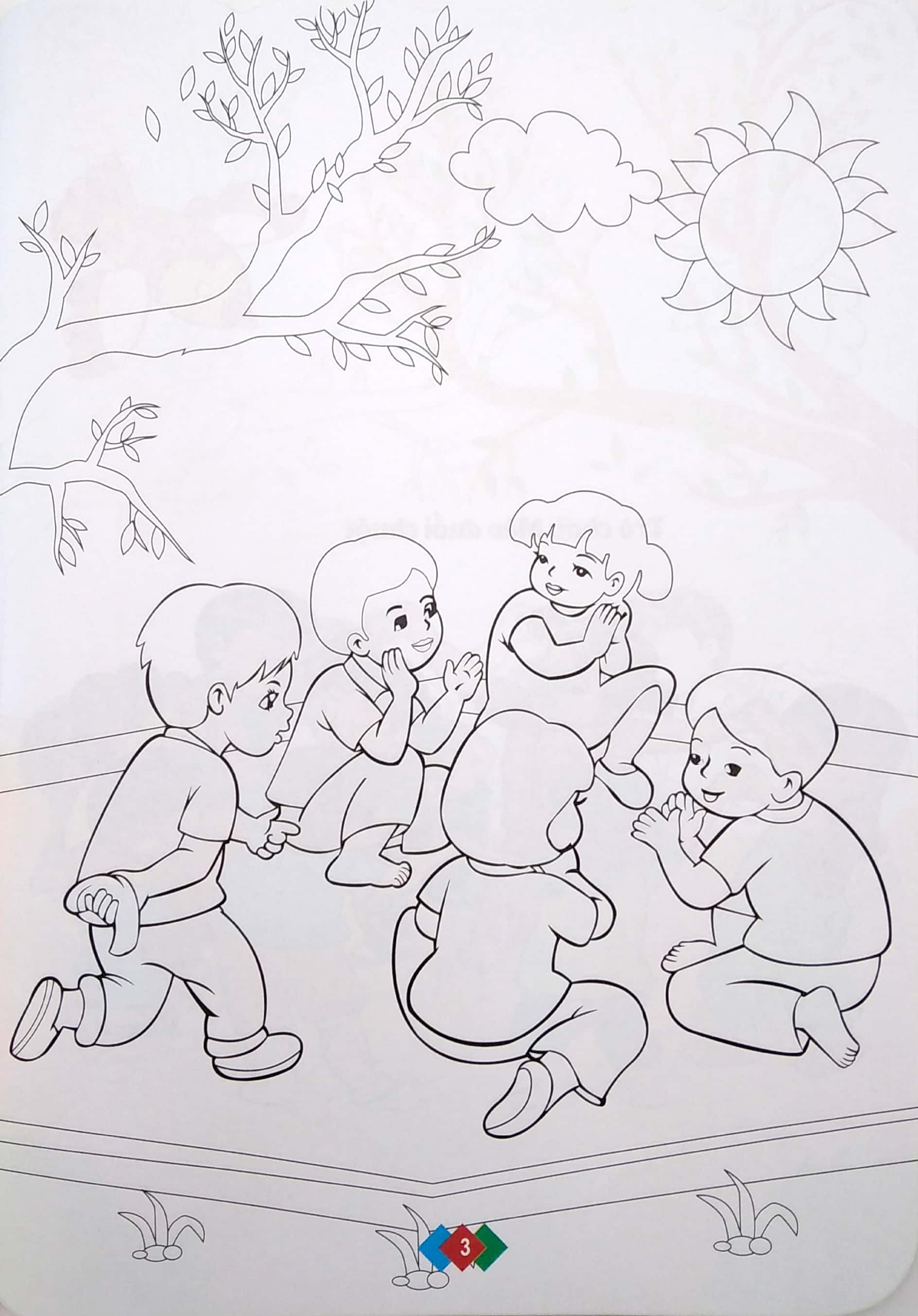 bộ những trò chơi dân gian - sắc màu tuổi thơ - tập 3 - Ảnh 4