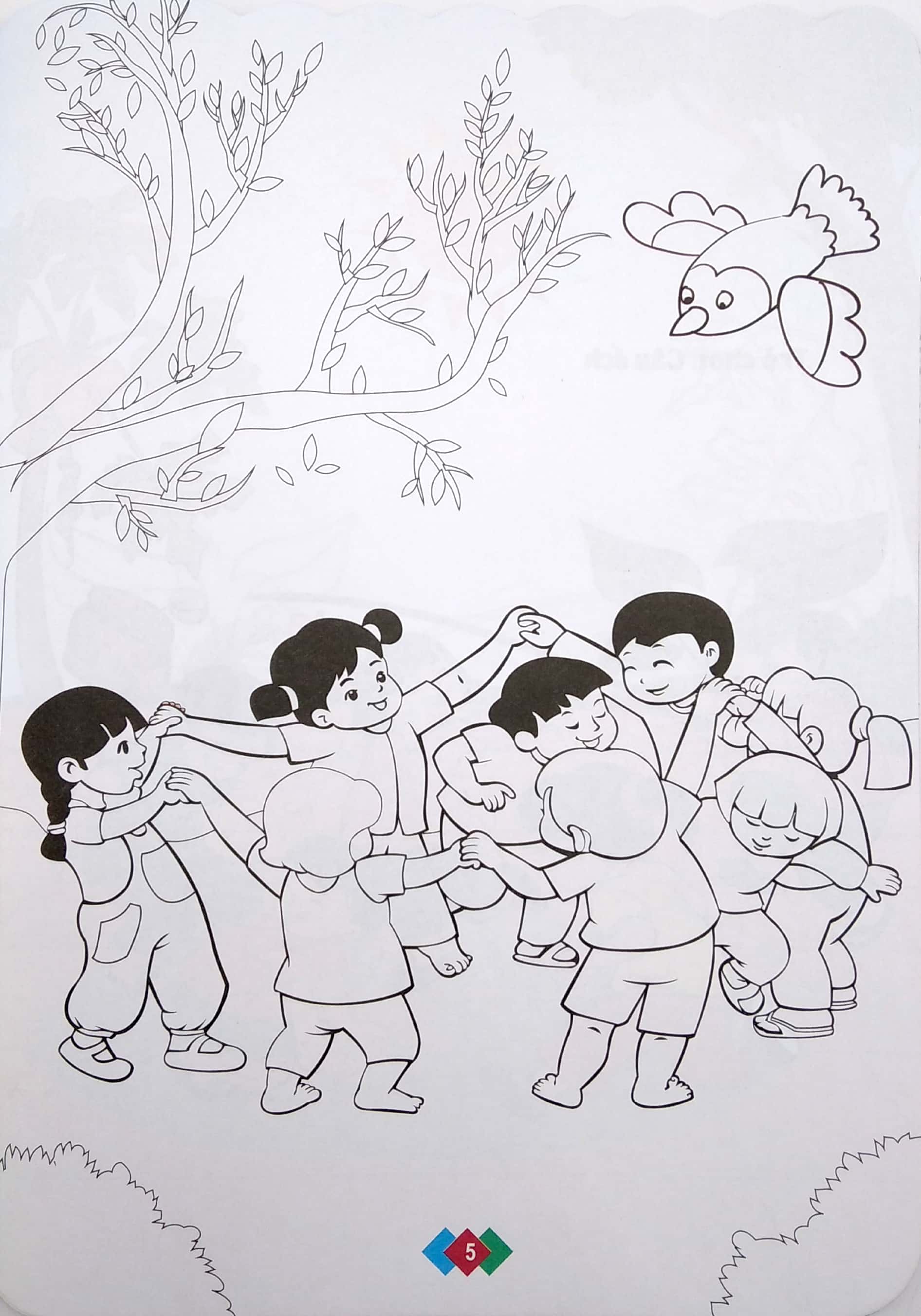 bộ những trò chơi dân gian - sắc màu tuổi thơ - tập 3 - Ảnh 6
