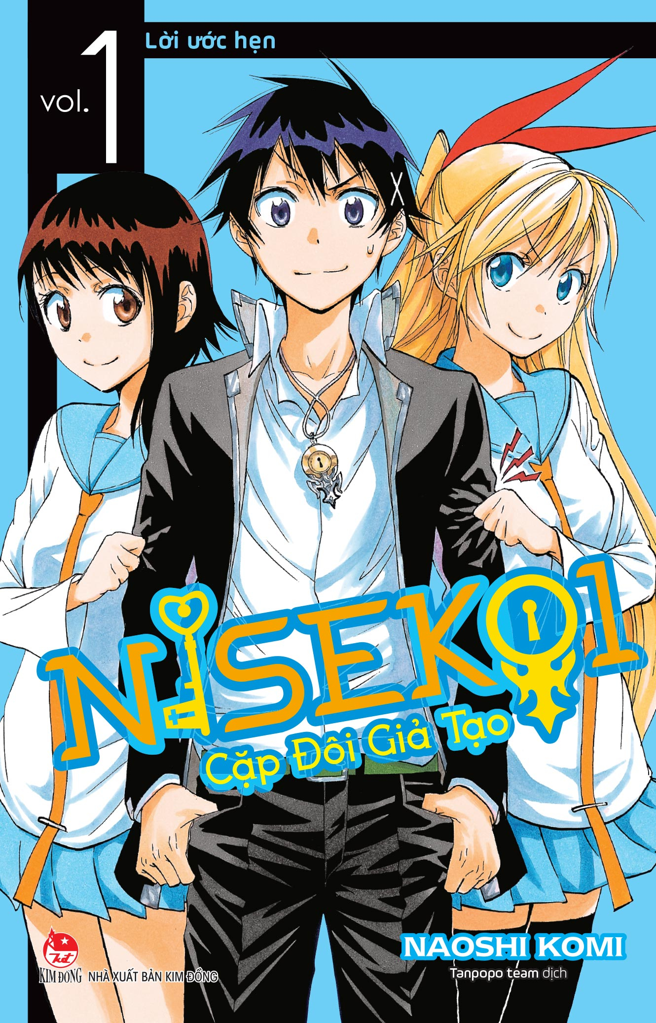 Bo
						
										
										Nisekoi - Cap Doi Gia Tao - Tap 1 - Loi Uoc Hen - Tang Kem Special Cover + Poster - Ảnh 2
