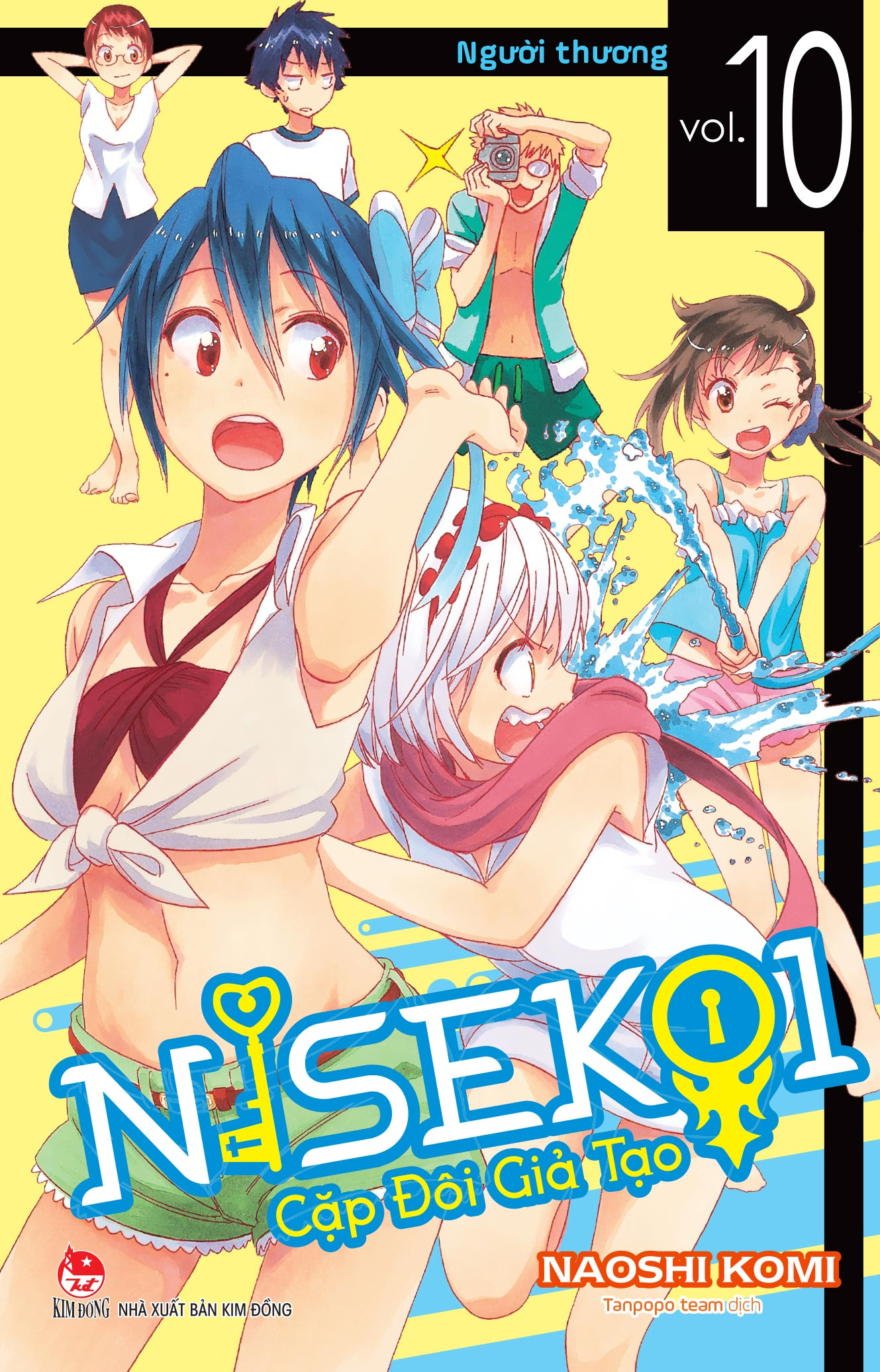 Bộ
						
										
										Nisekoi - Cặp Đôi Giả Tạo - Tập 10 - Người Thương - Tặng Kèm Kẹp File Giấy + Bìa Áo - Ảnh 3