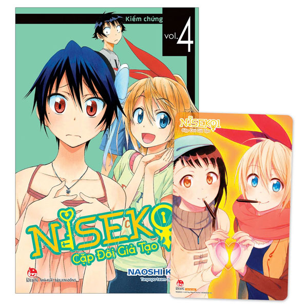 Bộ Nisekoi - Cặp Đôi Giả Tạo - Tập 4 - Kiểm Chứng - Tặng Kèm Card PVC